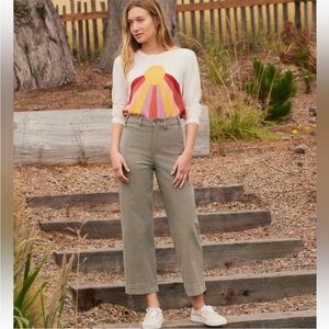 Marine Layer Bridget Pants Olive Size 2